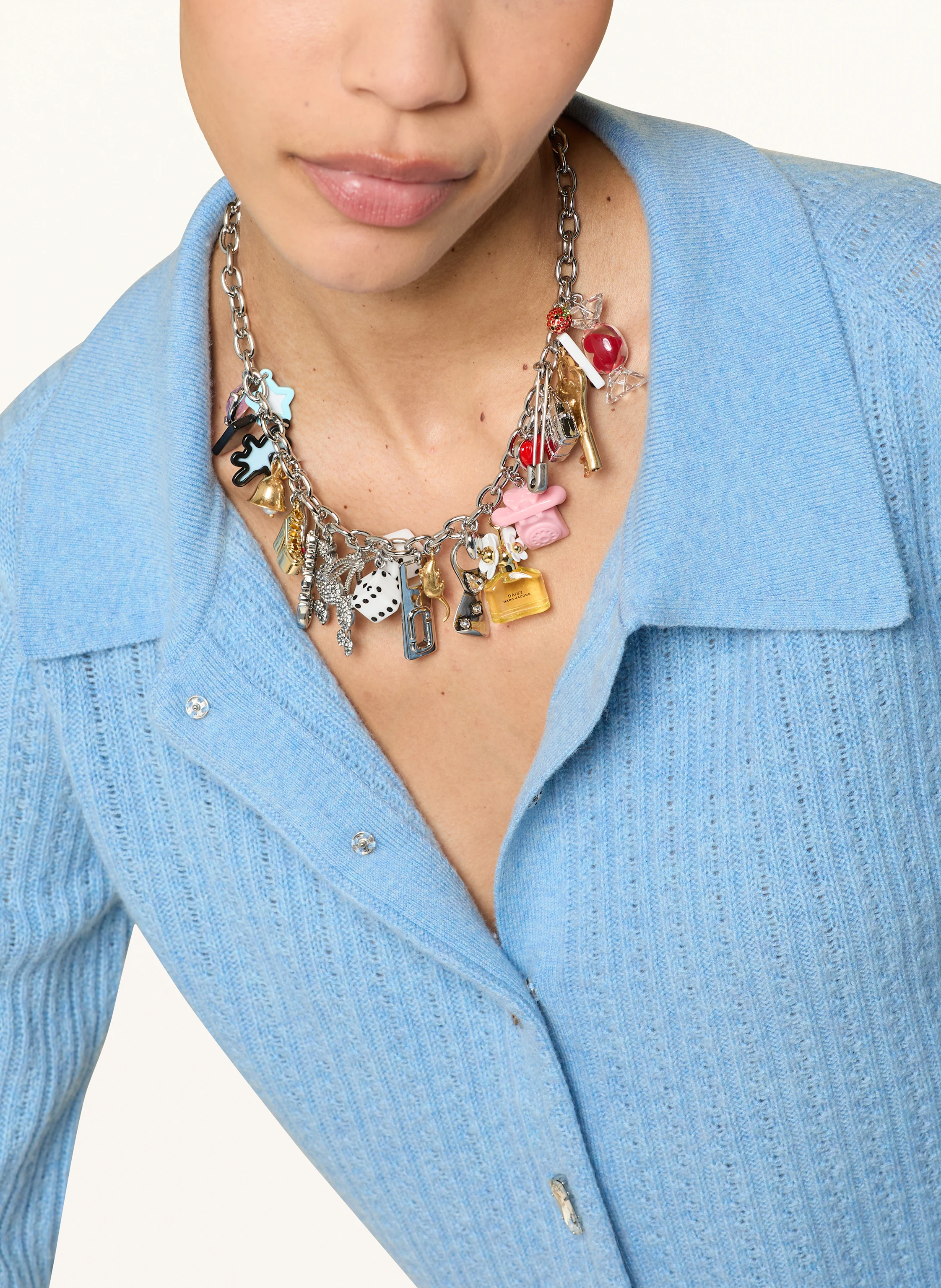 MARC JACOBS Halskette THE STICKER STATEMENT NECKLACE
