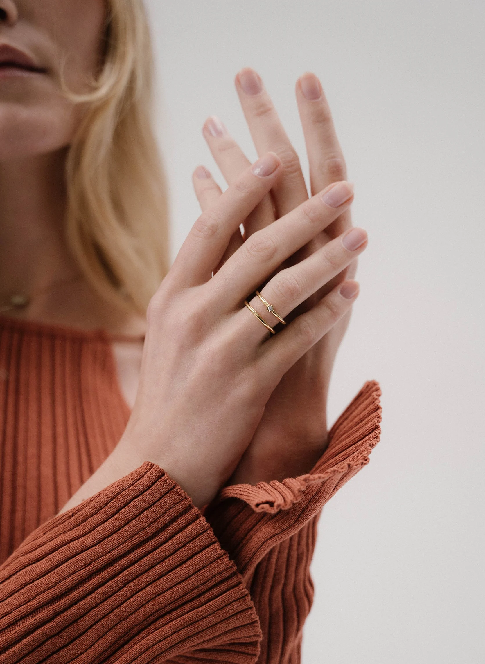 MERCURE - Bague fine mercure | Vert