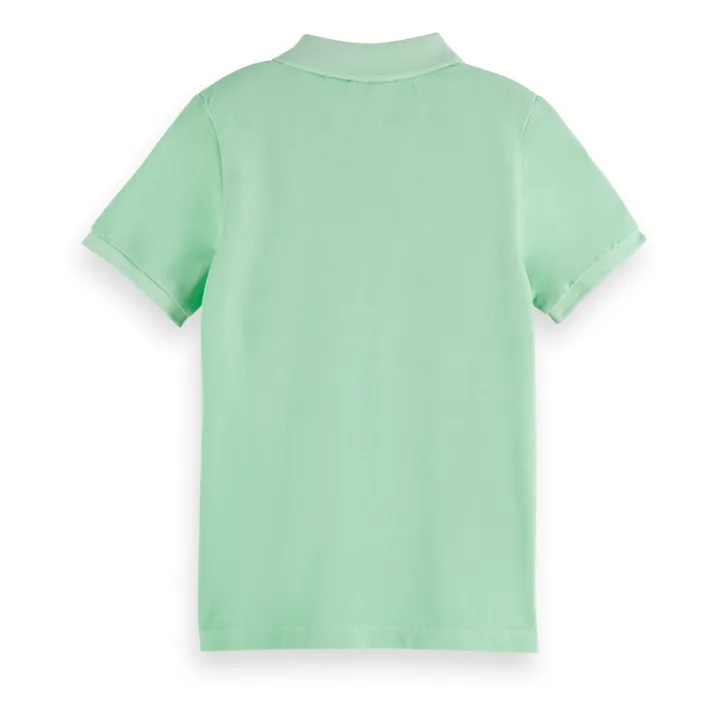 Scotch & Soda Polo Logo Brodé | Vert Menthe