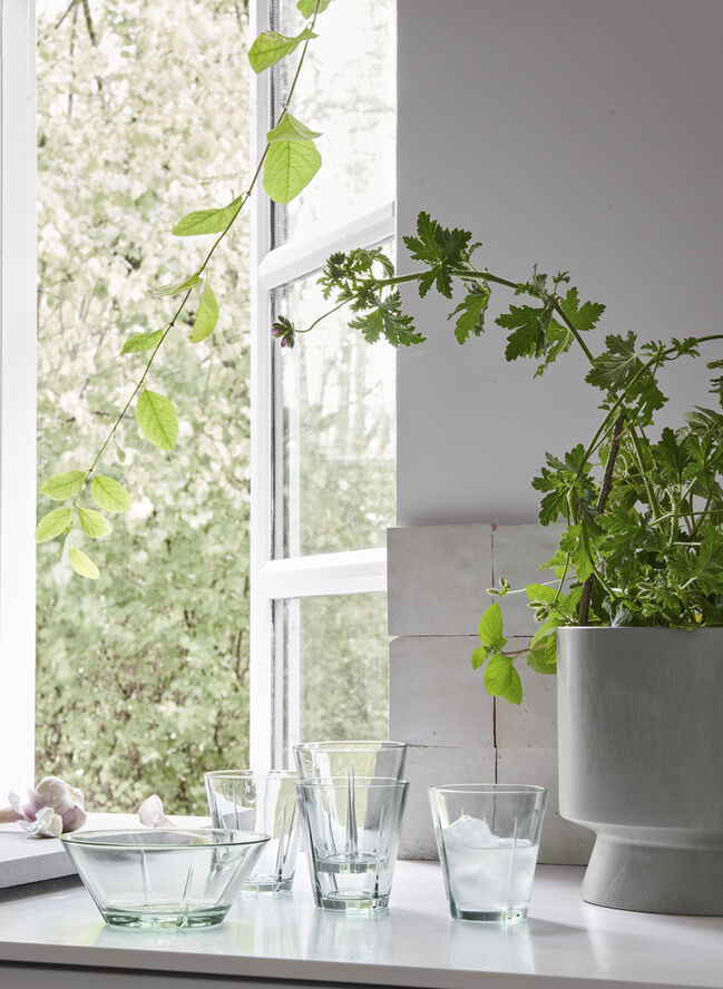 Rosendahl GC Glasskål Ø15 cm recycled glas tone 2 stk. Transparent