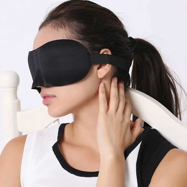 3-pack søvnmaske fin 3d skum øyemaske for flyreiser