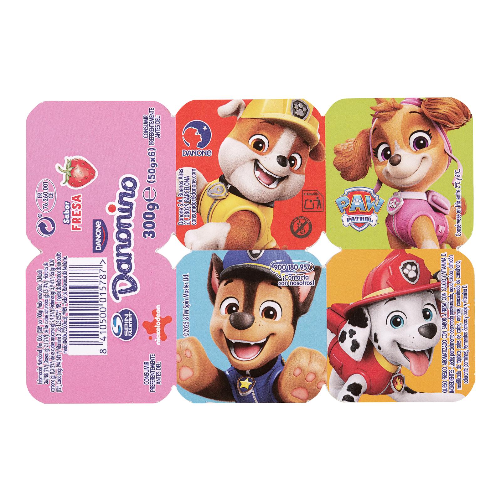 Danonino saveur fraise Danone