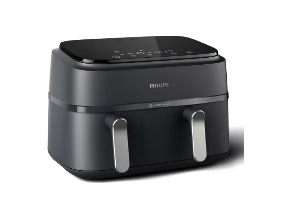 Philips Series 3000 NA351 - Varmluftsrister - 9 liter - 2.75 kW - sort/ sølv