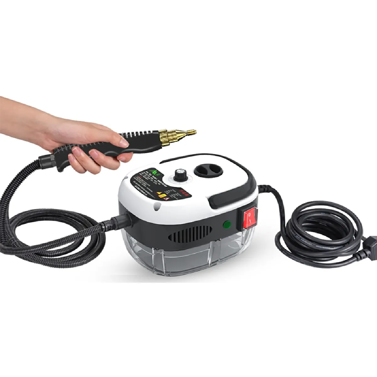 Universal Nettoyeur vapeur haute pression - 2500W - Blanc