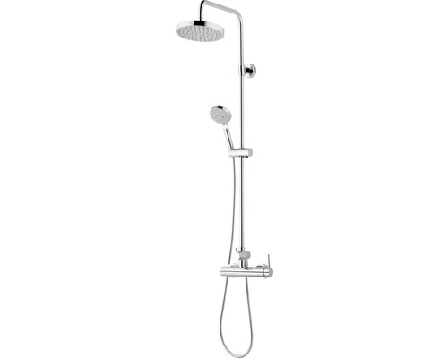 Douchekolom inclusief eengreepsmengkraan Schulte Modern chroom D969261 02