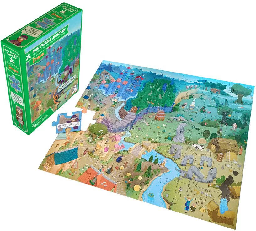 MON PUZZL'AVENTURE - DRAGON