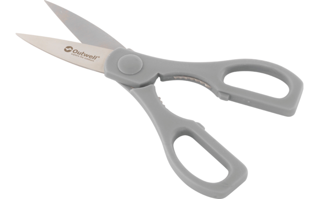 Outwell Chena Messerset 4 teilig mit Universalmesser / Brotmesser / Schere / Schäler