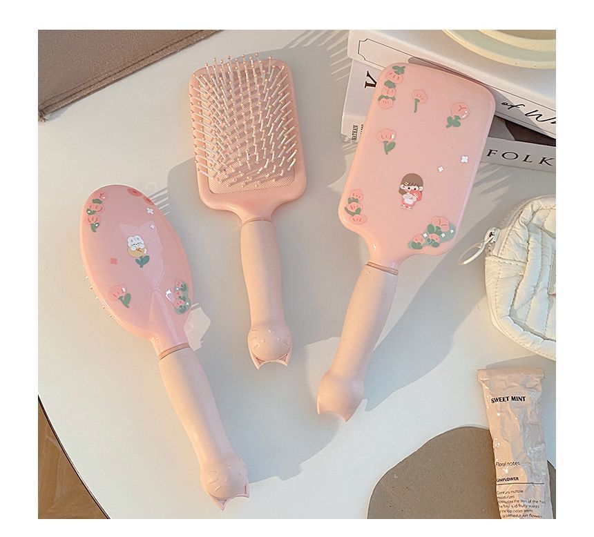 Michu - Dierenhaarborstel van plastic (verschillende uitvoeringen)