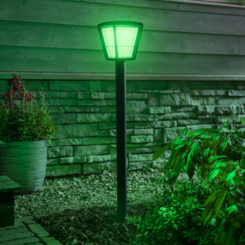 Philips Hue outdoor tuinpaal Econic zwart