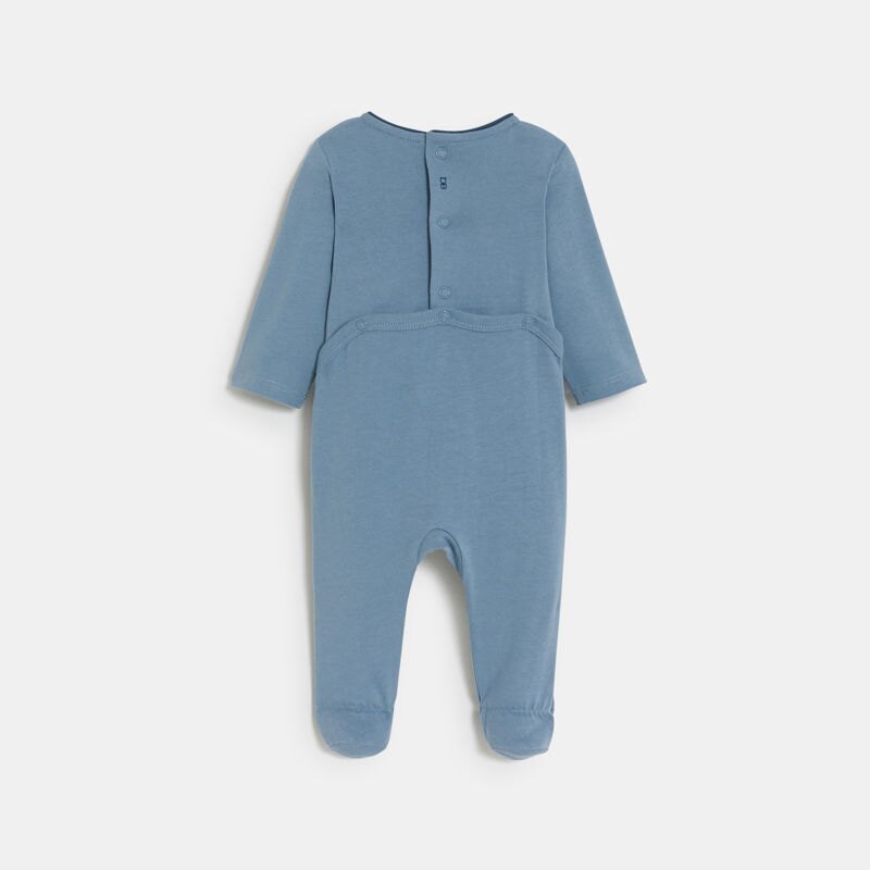 Dors-bien jersey lapin magicien bleu bébé garçon Bleu