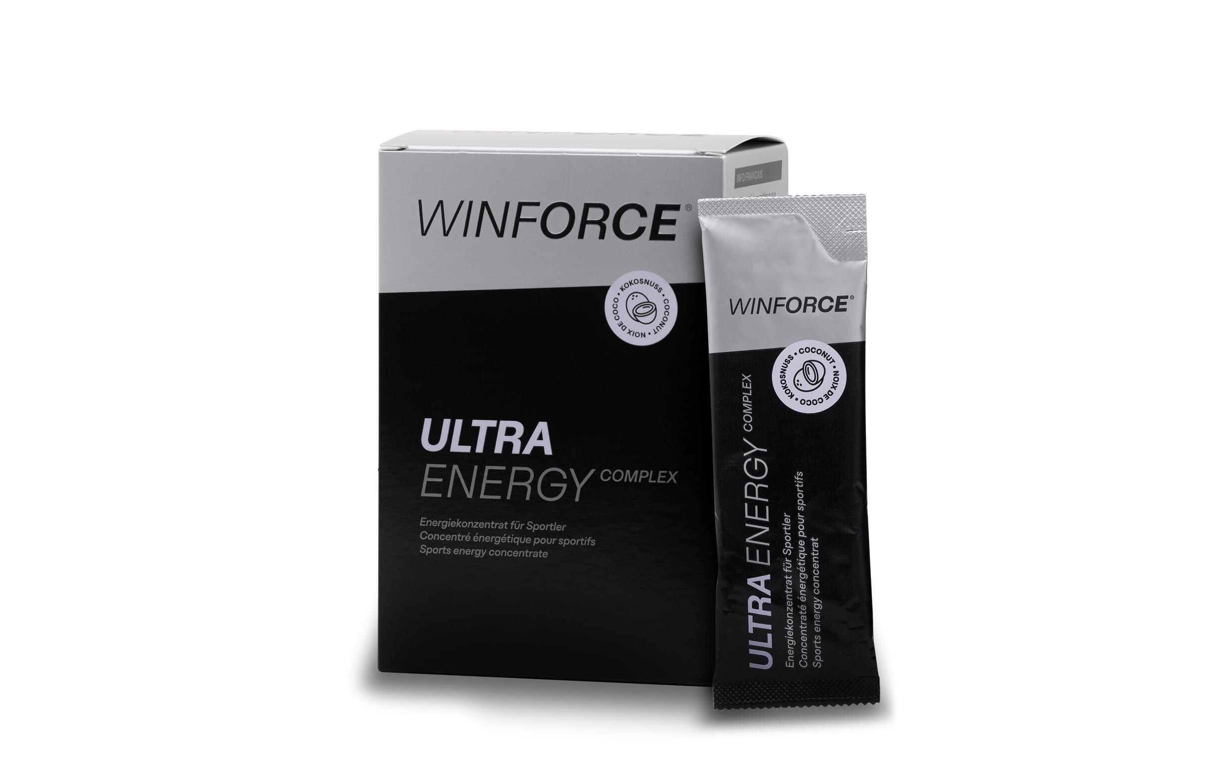 Pulver Ultra Energy Complex Banane, 10 StückEnergiekonzentrat für Sportler