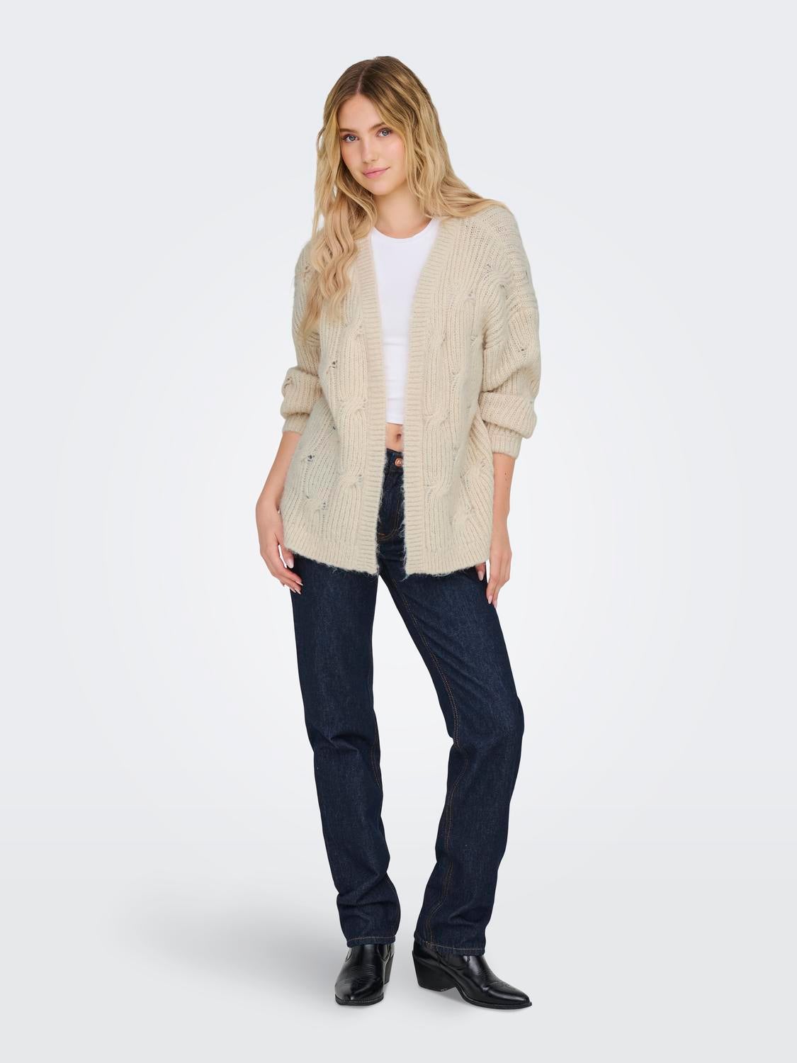 ONLLELA Strickjacke Birch