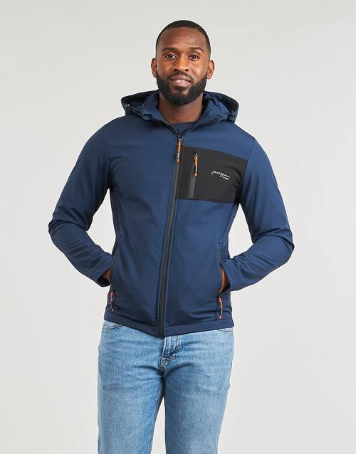 Jack & Jones - JJTYSON SOFTSHELL JACKET - Marine