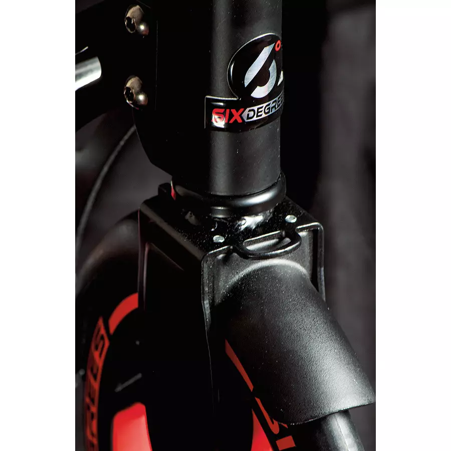 SIX DEGREES Aluminium Scooter 230215 mm rot