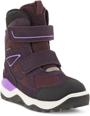 Ecco Snow Mountain GTX Vintersko Jr, Black/Fig