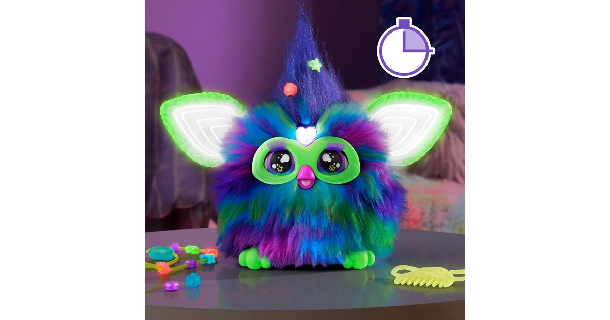 HasbroFurby Galaxy Pluchenspeelgoed  (Glow-in-the-dark)