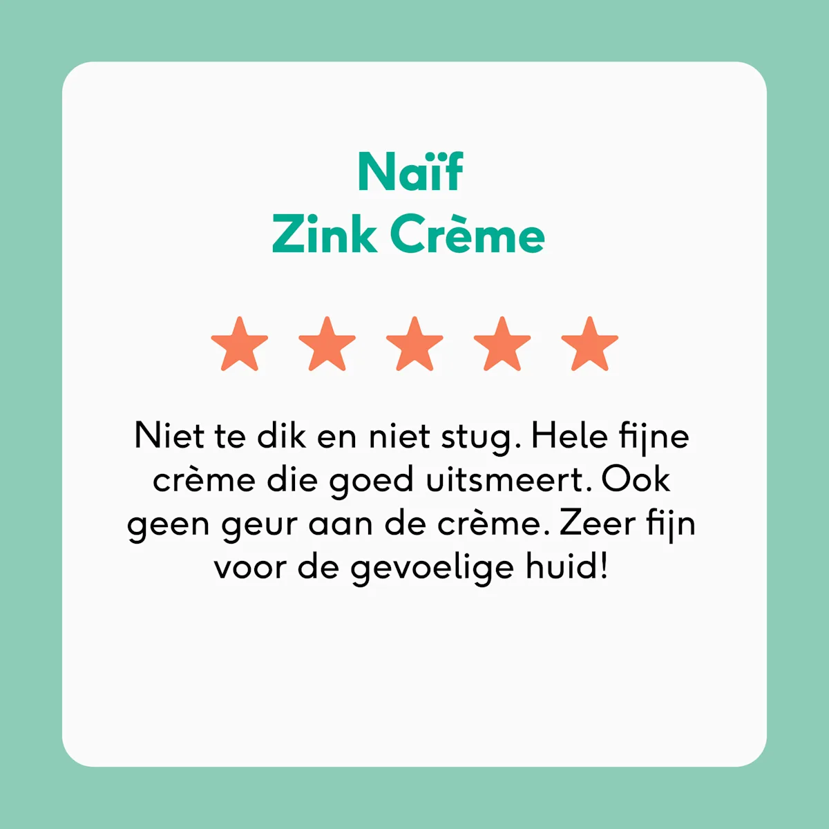 Zink Crème voor Baby & Kids 75ml 0% Parfum