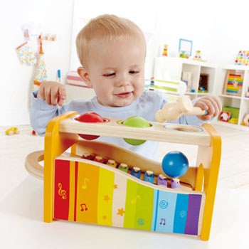 Hape - Musik og hammerbænk i træ (5610)