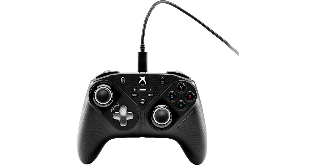 ThrustmasterESWAP S Pro Controller-gamepad  (Zwart/grijs, Pc, Xbox One, Xbox Series X|S)