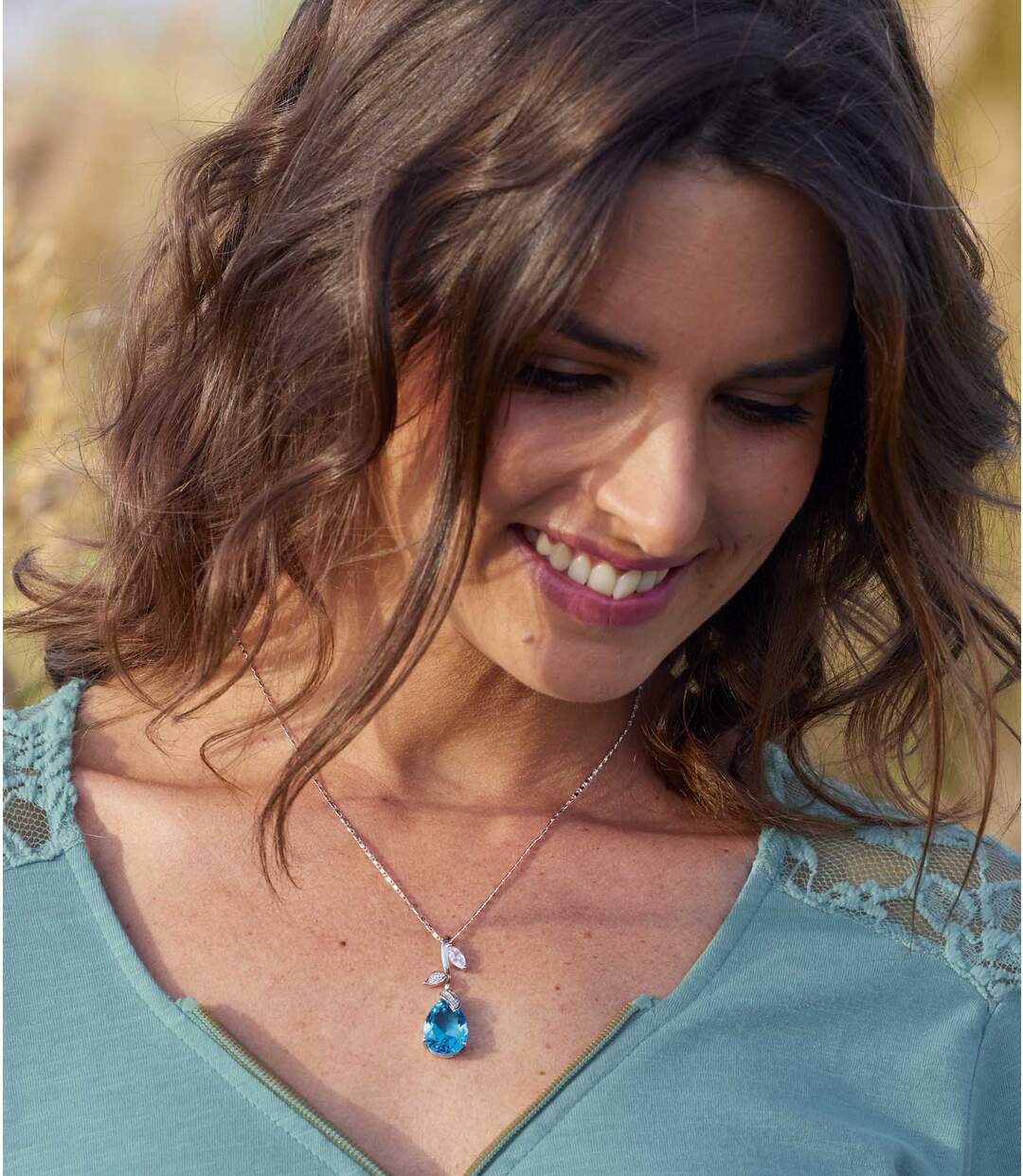 Collier Fleurs de Cristal