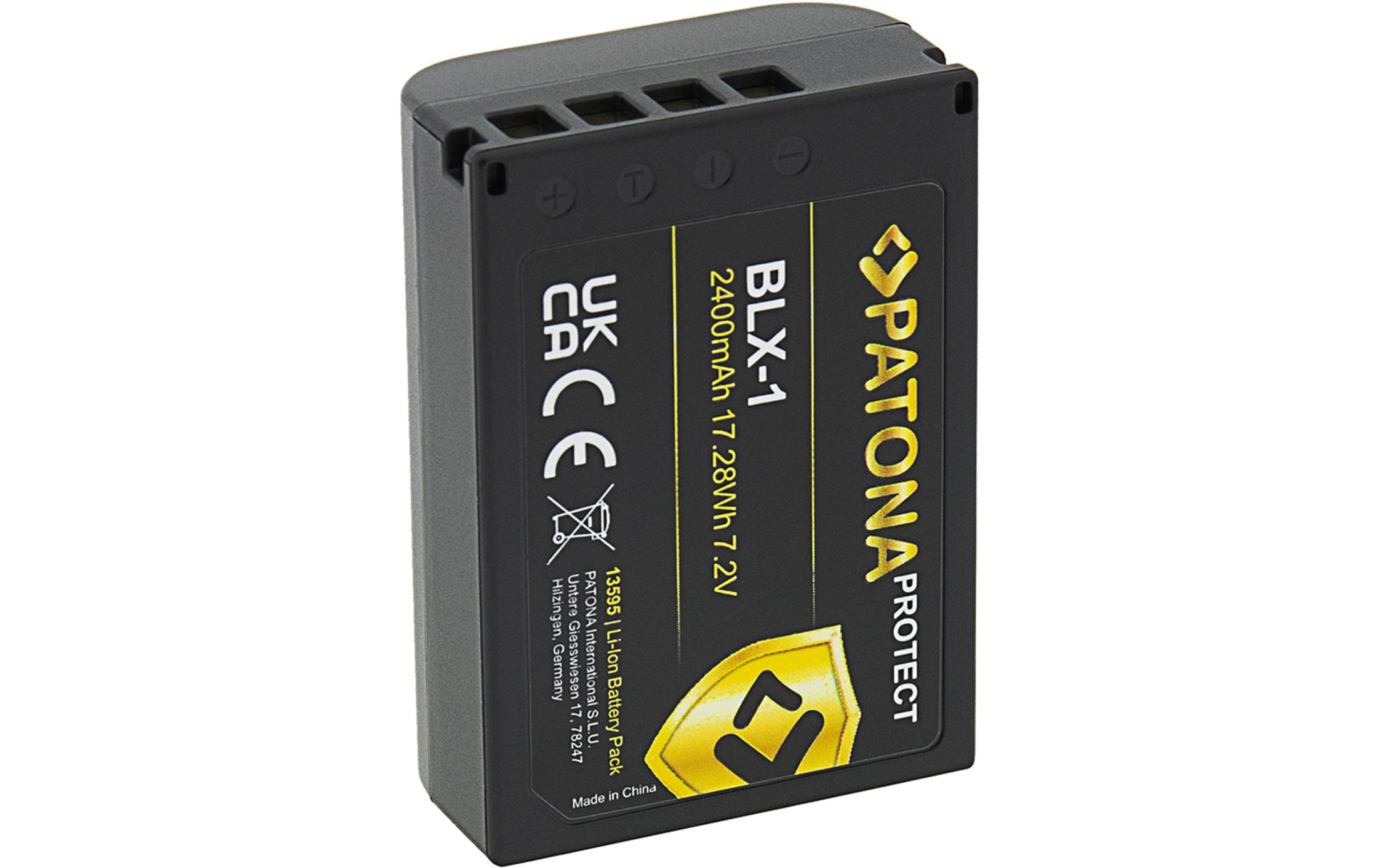 PROTECT Battery für Olympus BLX-1 OM-1PROTECT Batteriesatz für Olympus