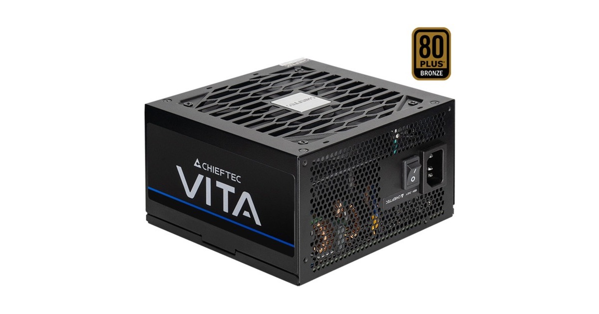 ChieftecVITA BPX-850-S 850 watt voeding   (Zwart, 4x PCIe)