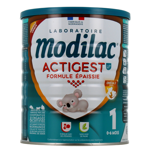 Modilac Actigest LF+ 1 Formule épaissie Lait 1er âge