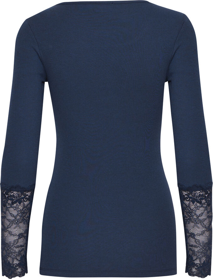 Fransa FRHIZAMOND TEE 19 Dark peacoat