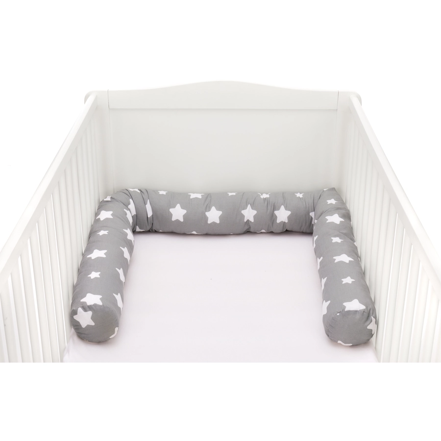 Fillikid Bettwurm Sterne 190 cm grau