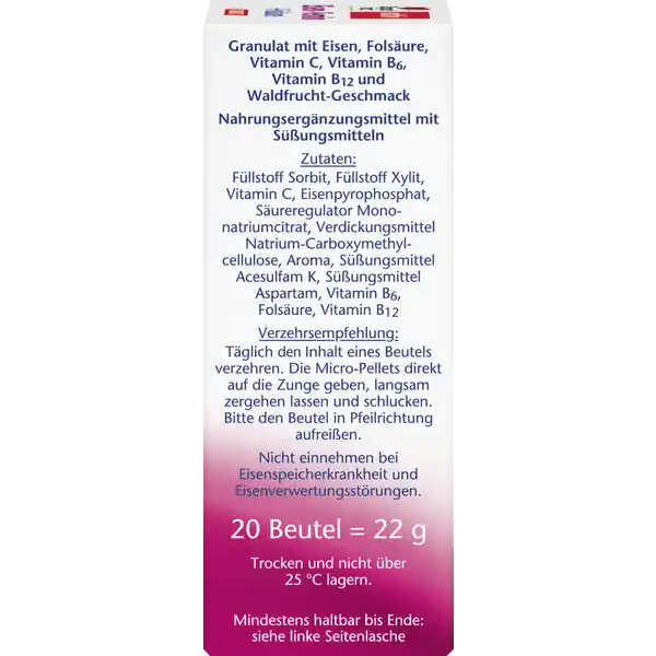 aktiv Eisen-Femin Direct + Folsäure