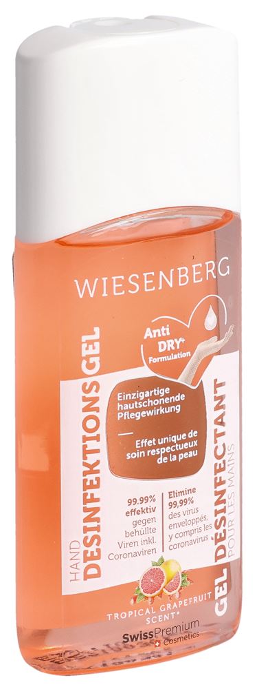 WIESENBERG Hand Desinfektionsgel Gel Tropical Grapefruit 50 ml