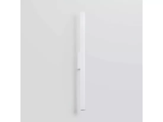 Appliques Pastelo moderne en acier - 2 sources lumineuses - L.2,5 x H.50 cm - blanc