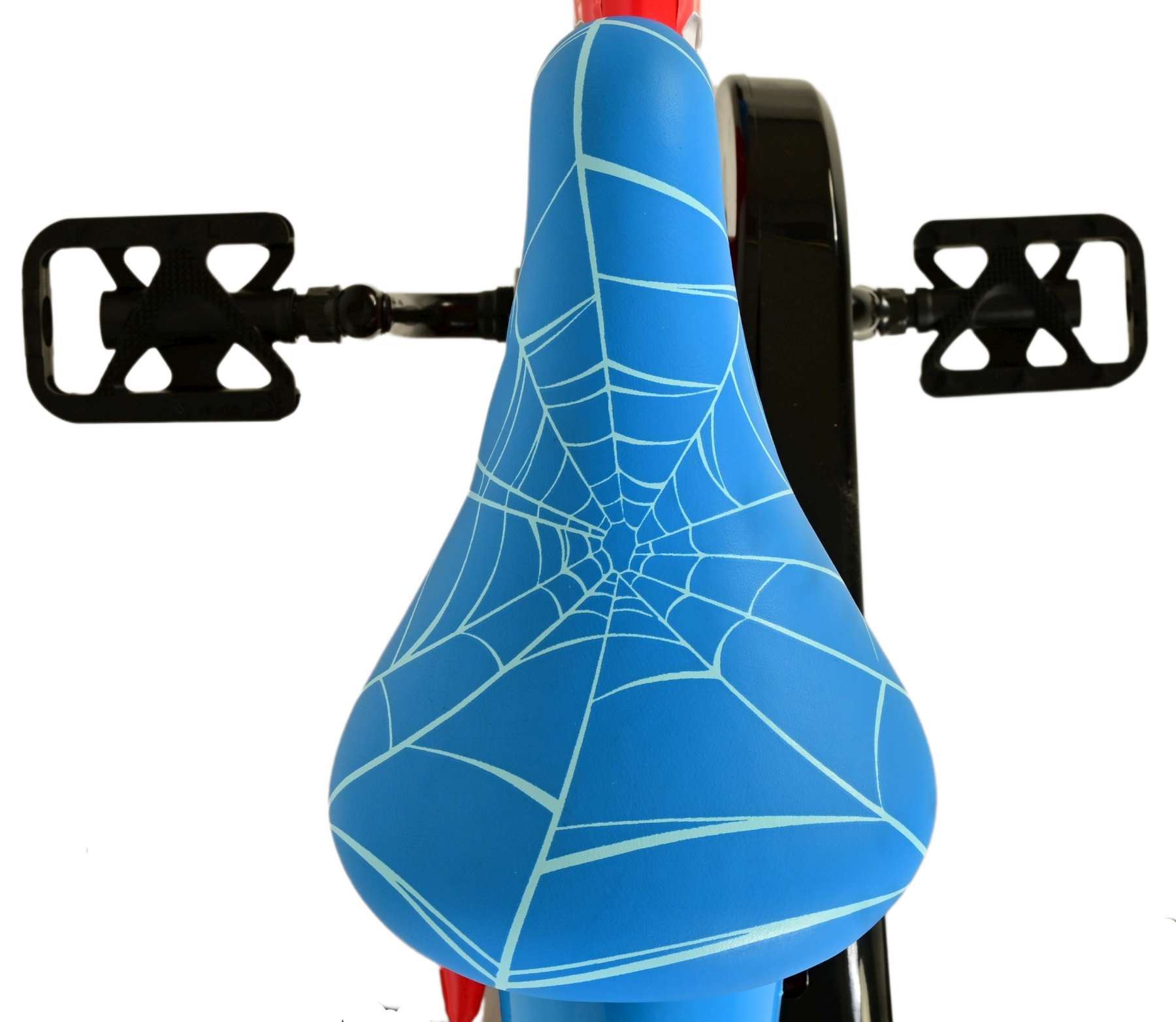 Kinderfahrrad Spider-Man für Jungen 12 Zoll Kinderrad in Blau/Rot