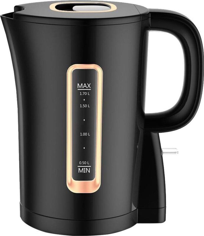 Emerio - WK-125130 - Waterkoker - Zwart - 1,7 Liter - 2200 Watt