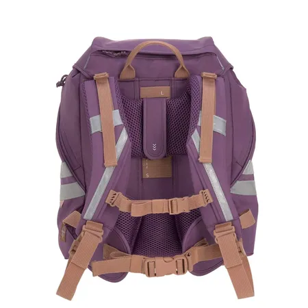 Lässig Schulranzenset Unique Purple, 7-teilig