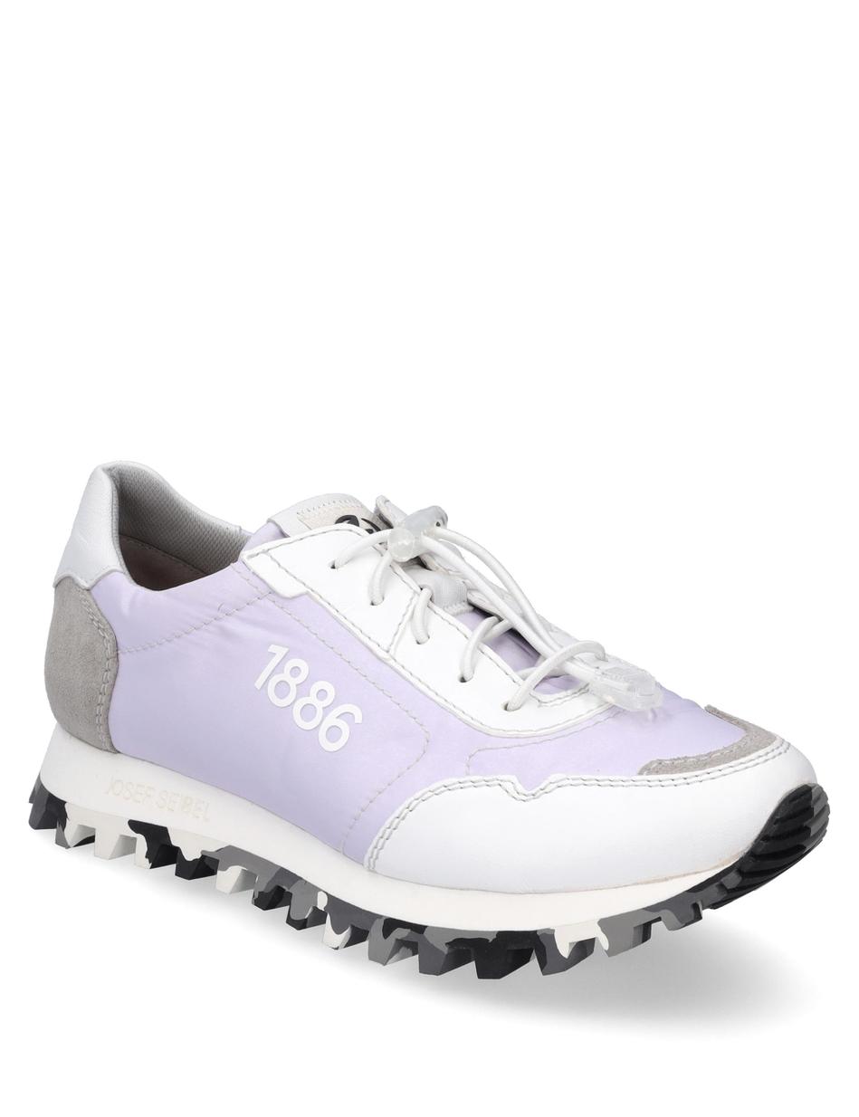 Sneaker Bonnie 01, weiss-flieder