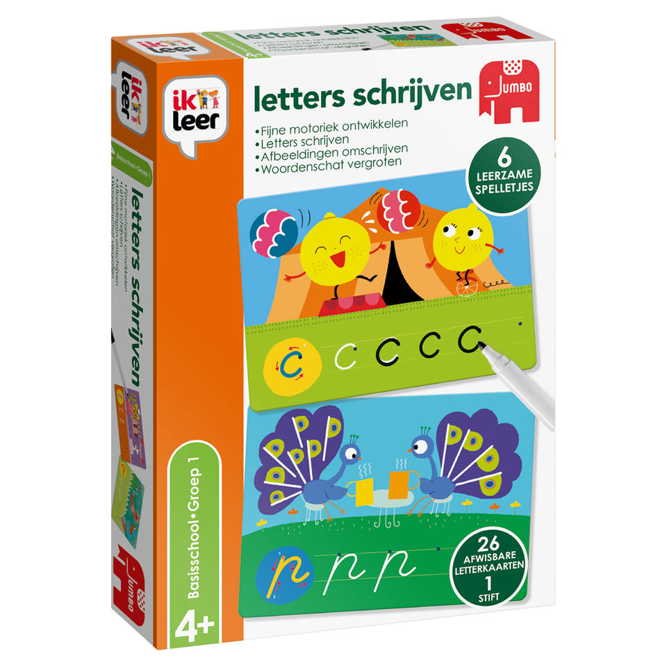 Ik leer letters schrijven