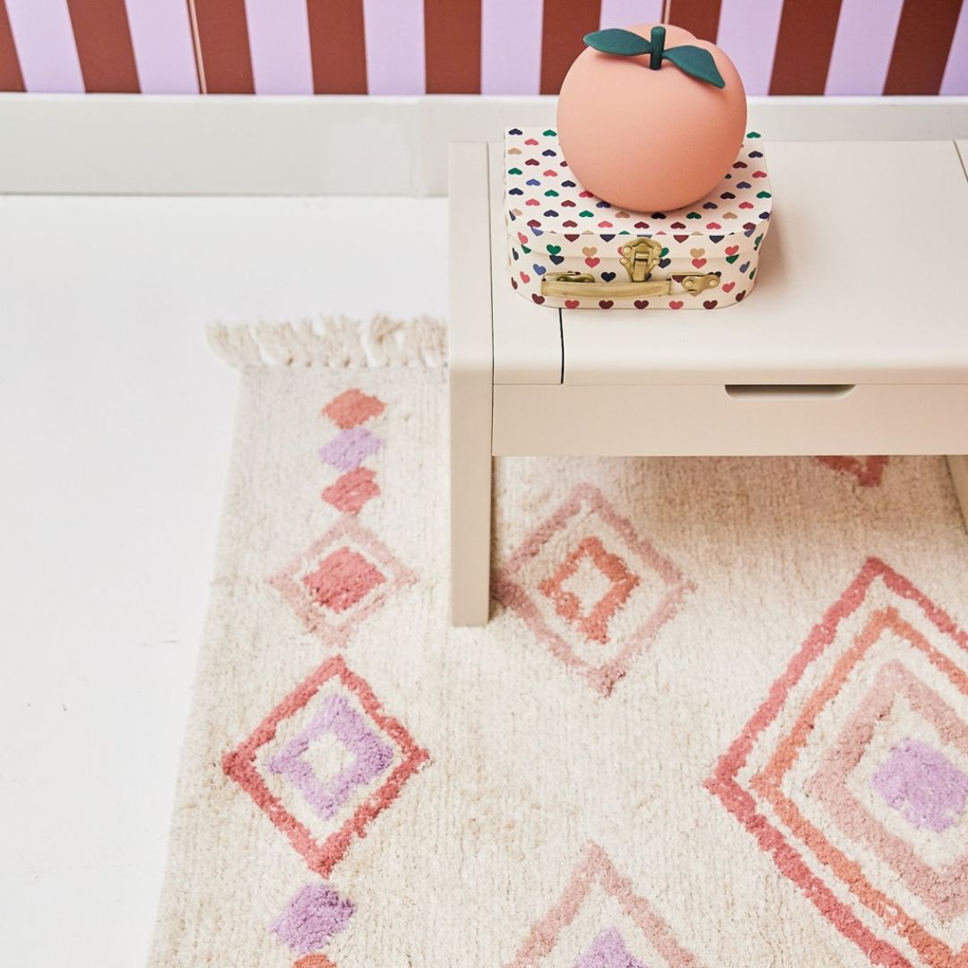 Tapis petit vloerkleed liz purple pink 120x170 cm