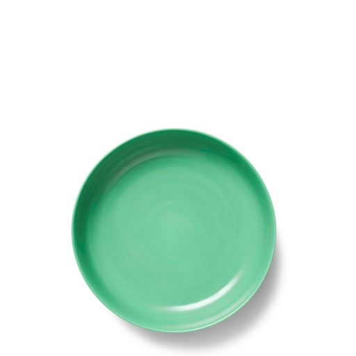 Lyngby Porcelæn Rhombe Color Serveringsskål, Green, Ø28,5 cm