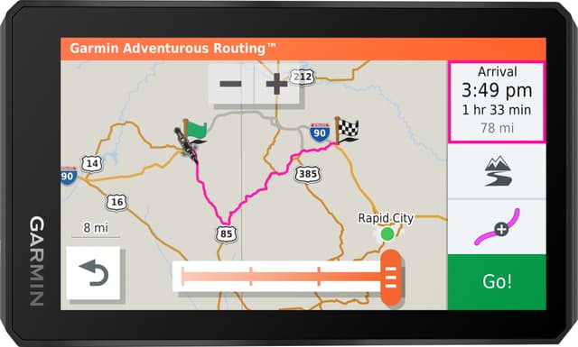Garmin Zumo XT MT-S GPS til motorcykel (sort)