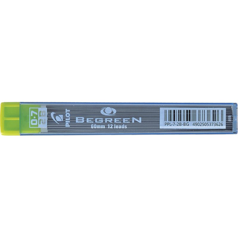 Mine 2B 0,7 mm PPL Begreen Pilot - Etui de 12