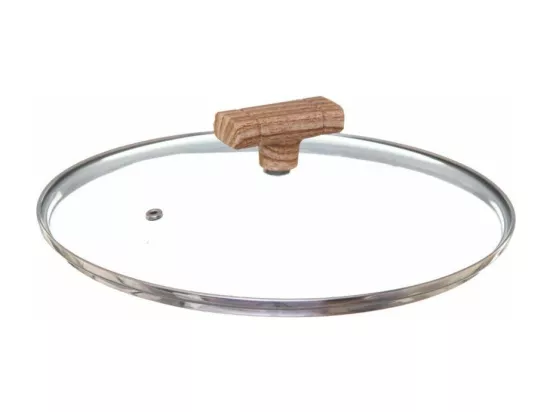 Sauteuse en aluminium - D. 24 cm - Effet pierre grise