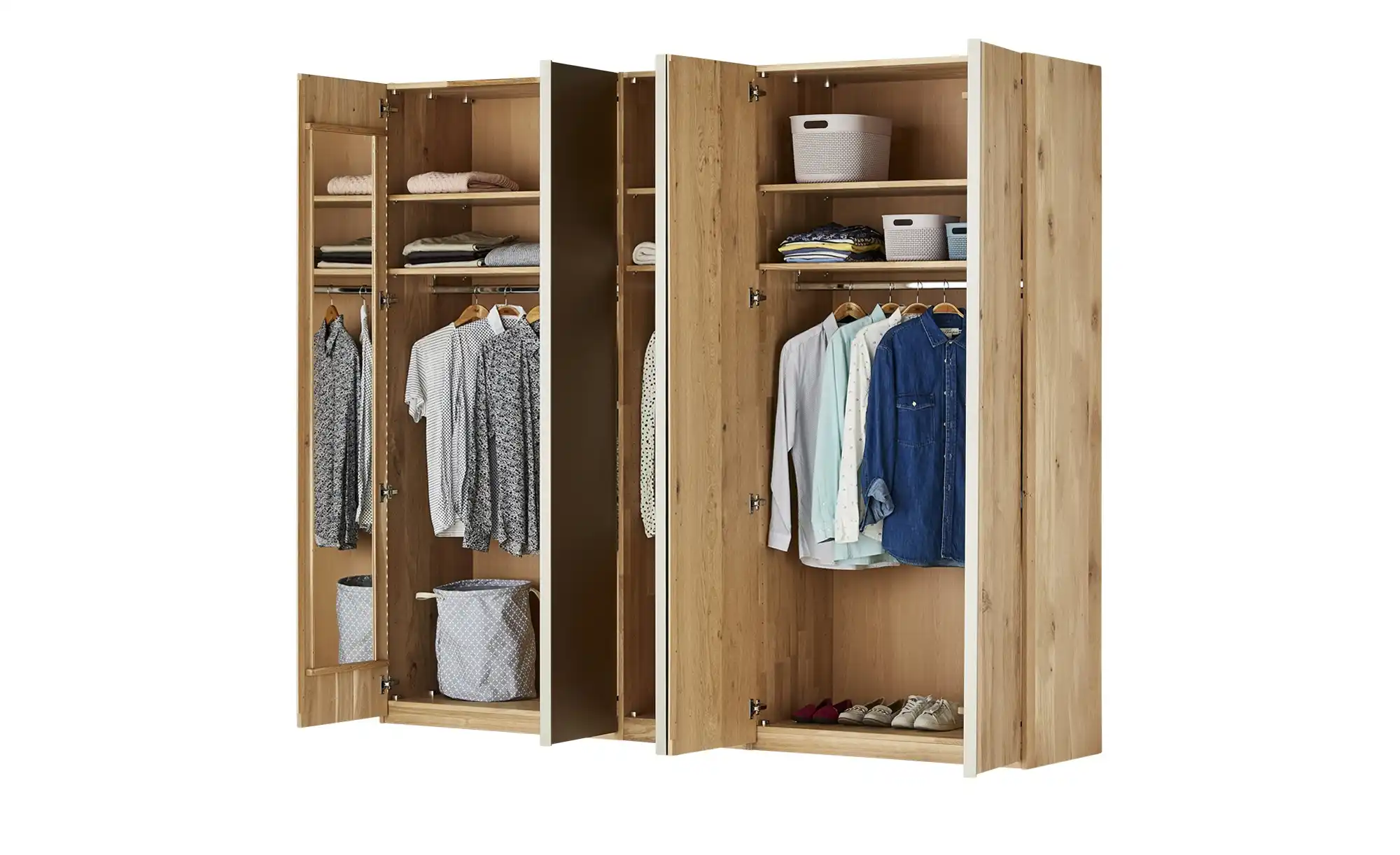 Drehtürenschrank, 5-türig Kaja