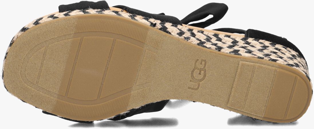 zwarte ugg sandalen met hak yarrow