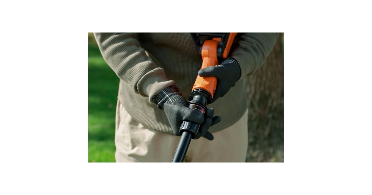 BLACK+DECKER18V AFS grastrimmer zonder accu  (Zwart/oranje, 28 cm, accu en oplader niet inbegrepen)