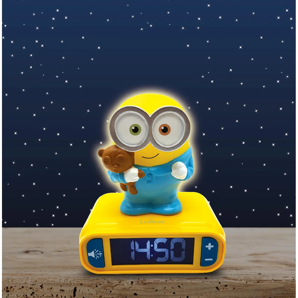 LEXIBOOK Minions Réveil 3D