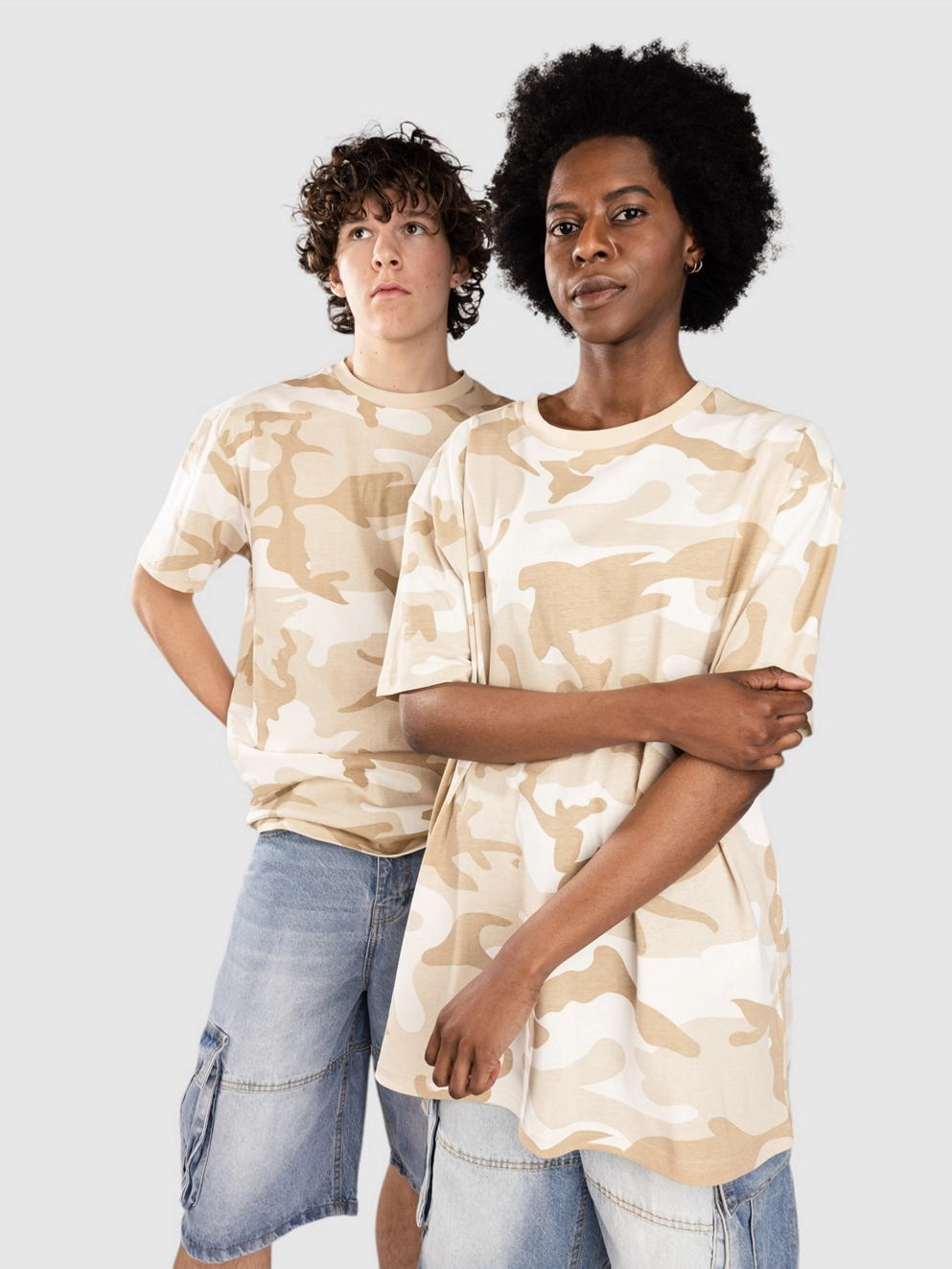 Urban Classics Oversized Simple Camo T-Shirt simplesandcamo