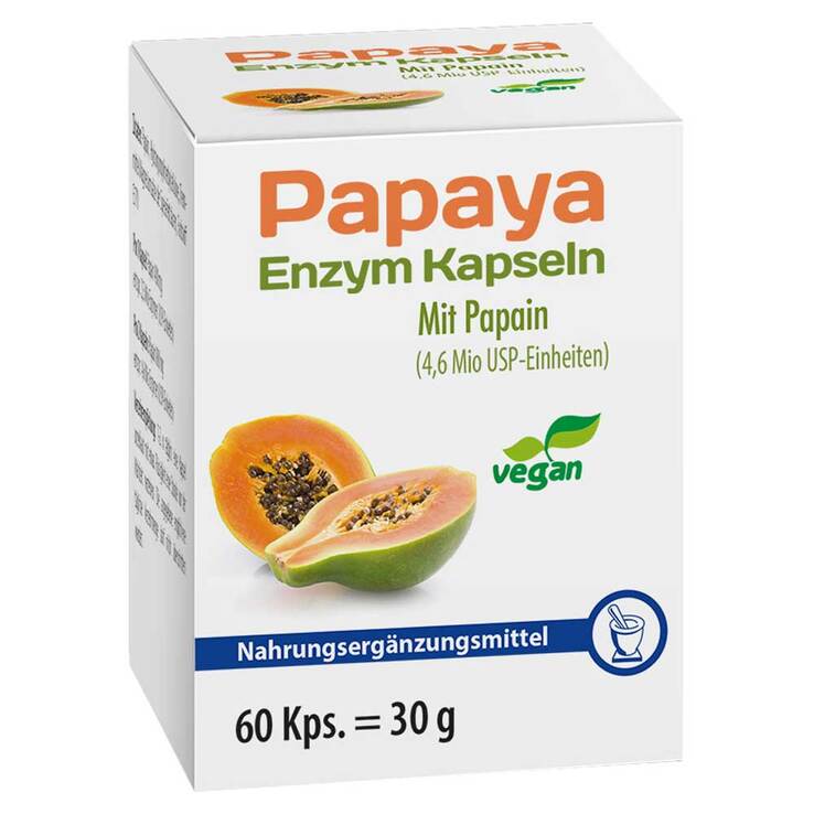 Papaya Enzym Kapseln, 60 St