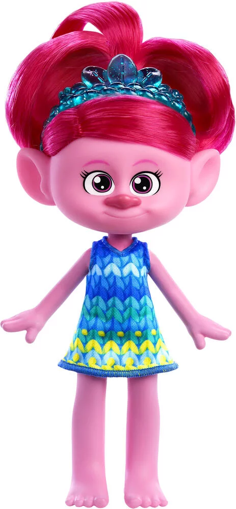 TROLLS 3 -  POUPEE POPPY - HAIR POPS