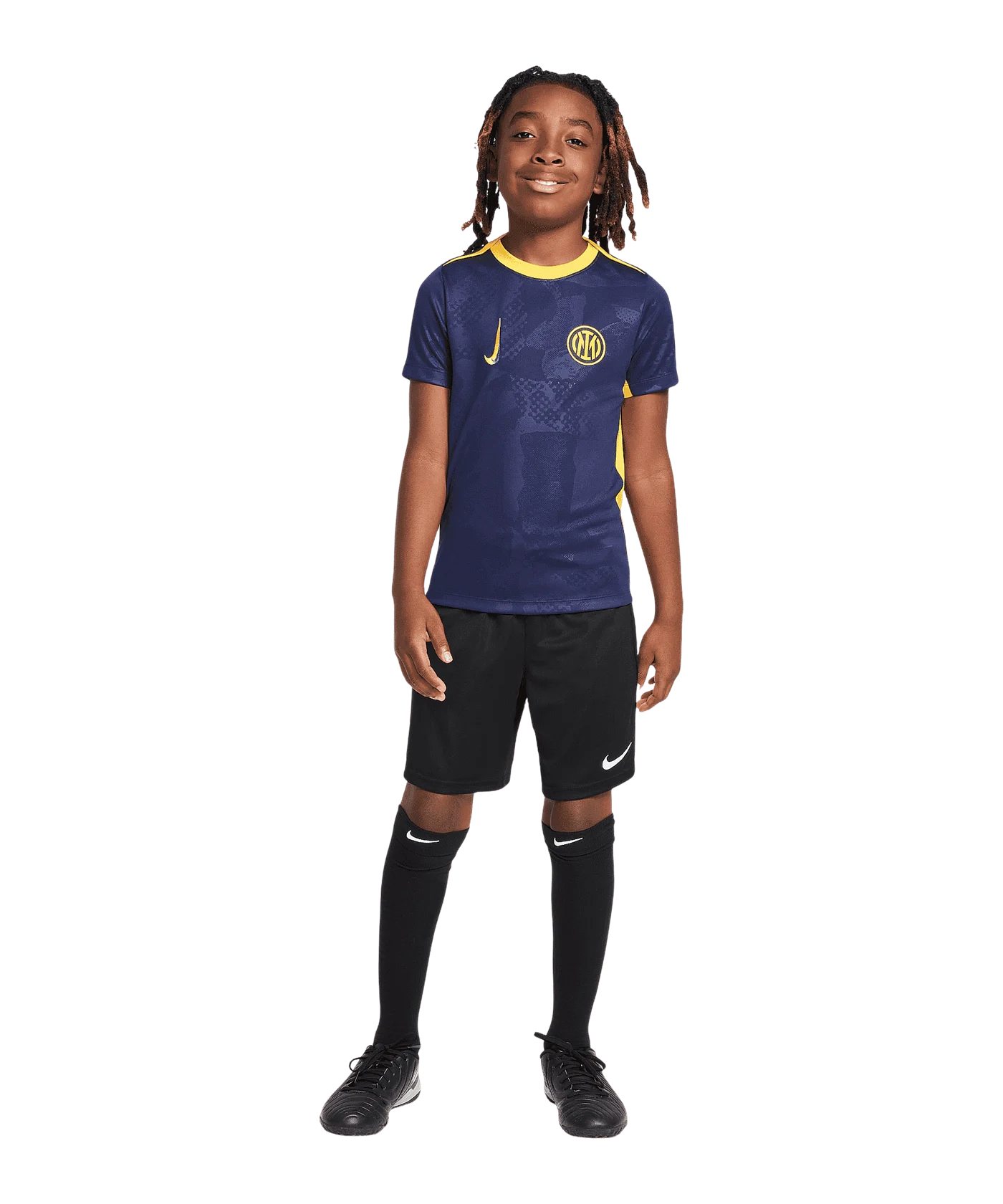Nike Inter Mailand Academy Trainingshirt 3rd Kids Schwarz F499